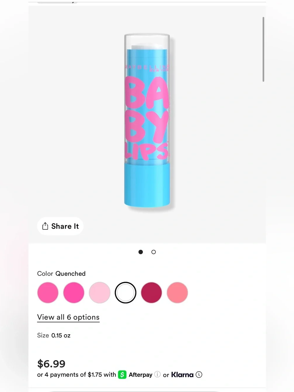 Maybelline bundle. New sealed. Never used sky high cloudtopia baby lips $31